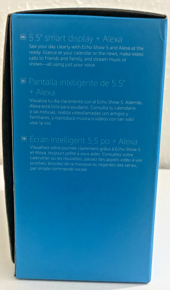 Amazon ECHO SHOW 5 Smart Display With Alexa 2ND Generation