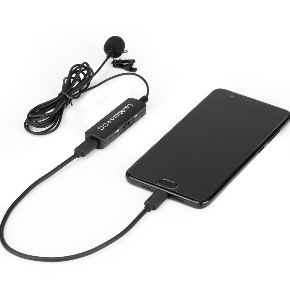 Saramonic LavMicro+DC Universal Digital Lavalier (Lightning, USB-C & USB-A)