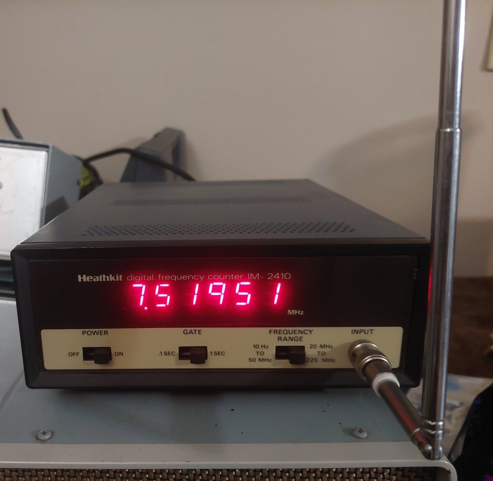 HEATHKIT FREQUENCY COUNTER MODEL IM-2410