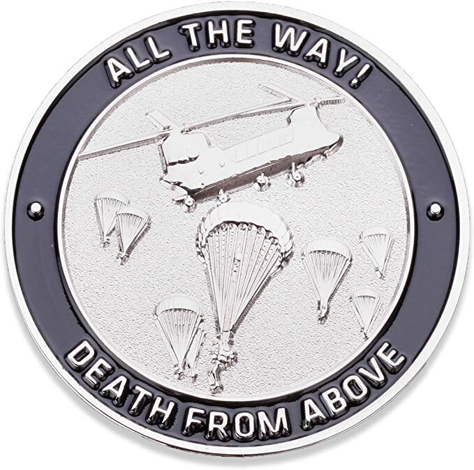 82nd U.S. Army Airborne Challenge Coin