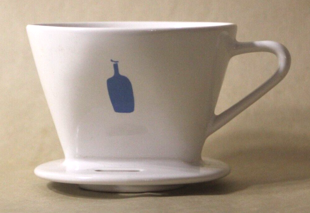 Blue Bottle Coffee White Ceramic Pour Over Cone Retired Design