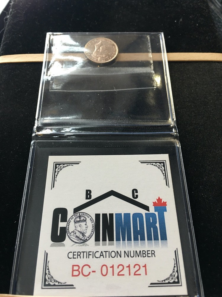1945C Coin Mart Graded, Newfoundland Ten Cent, **MS-60**