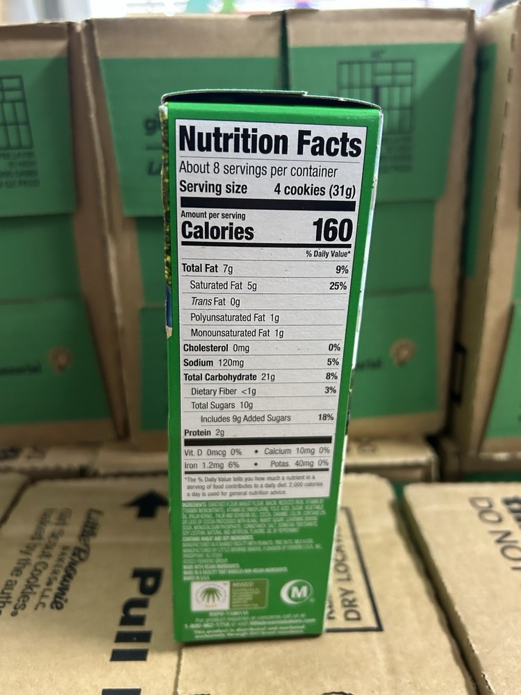 Girl Scouts Thin Mints Cookies - 1 Box