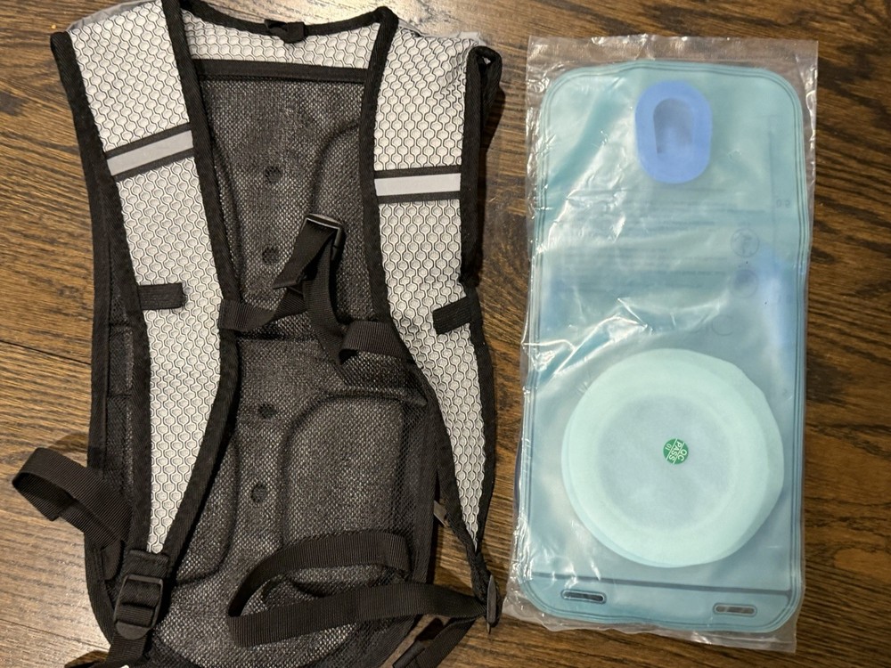 Neboic Hydration Backpack Cycling Pack. Black/Orange