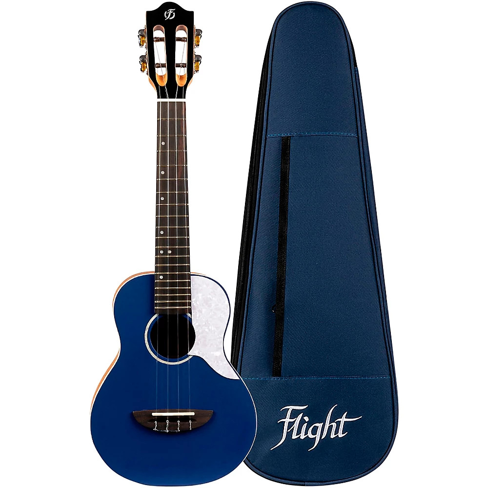 Flight Iris Concert Ukulele Blue