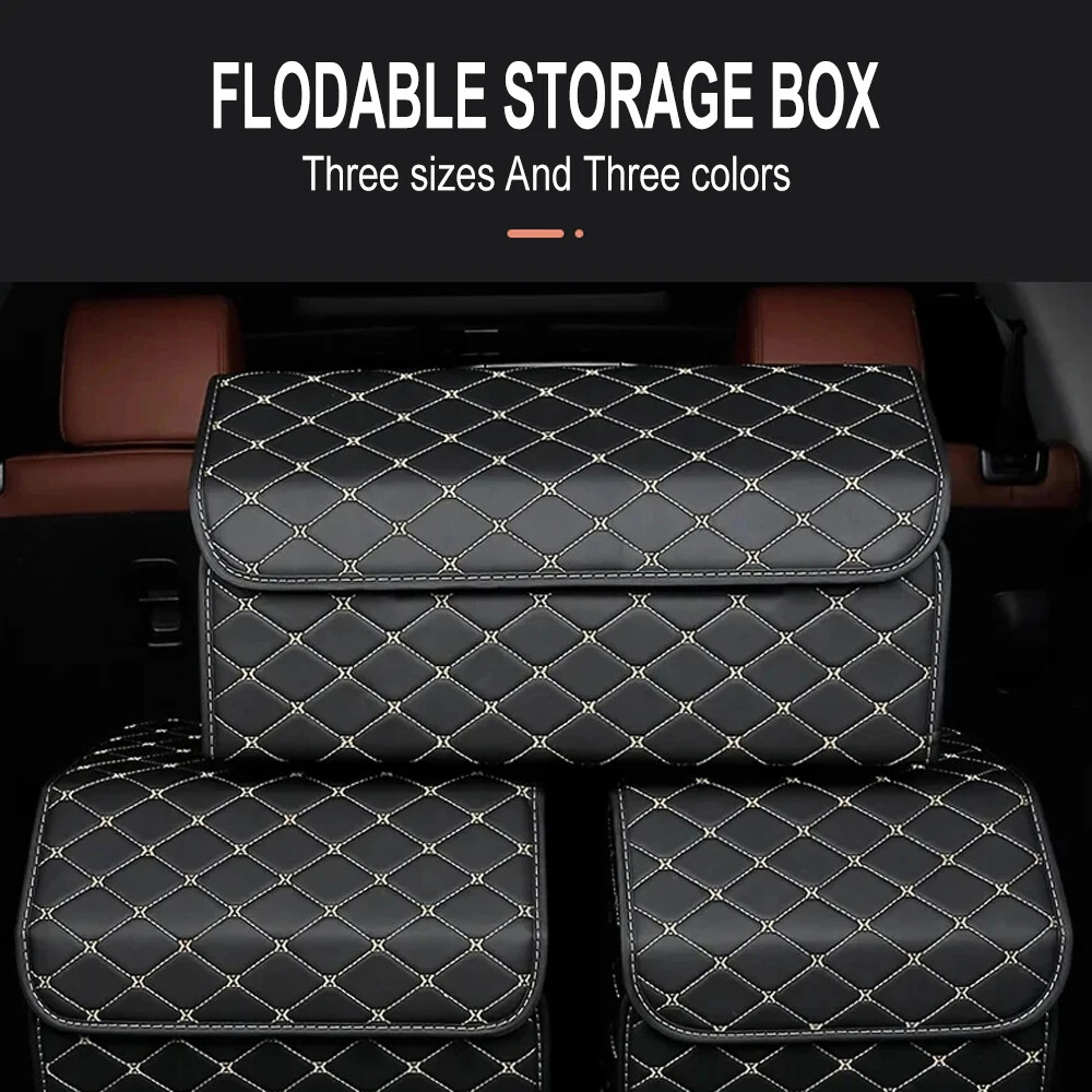 Car Trunk Organizer Box Large Capacity Auto Multiuse Tools Storage Bag Stowing