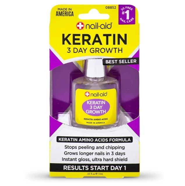 Nail-Aid - 3 Day Growth Keratin Amino Acids Formula
