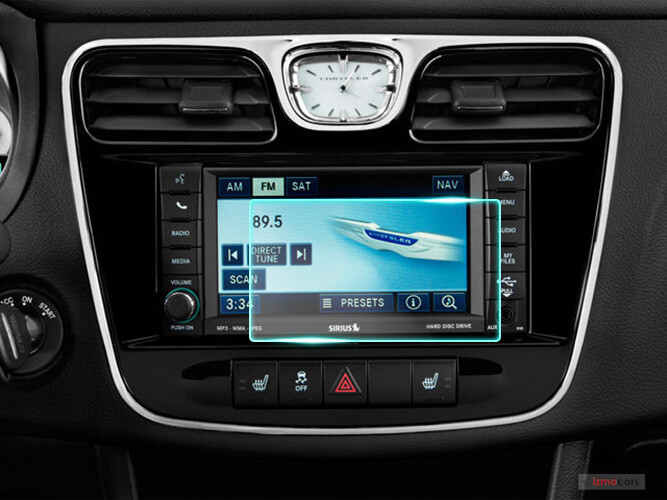 Crystal Clear Screen Protector for 2013 Chrysler 200 Vehicle Navigation