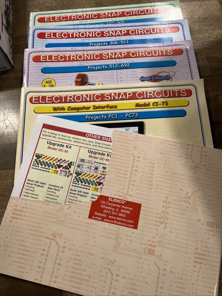 Elenco Electronics Snap Circuits Extreme 750 Experiments Kit (SC750)