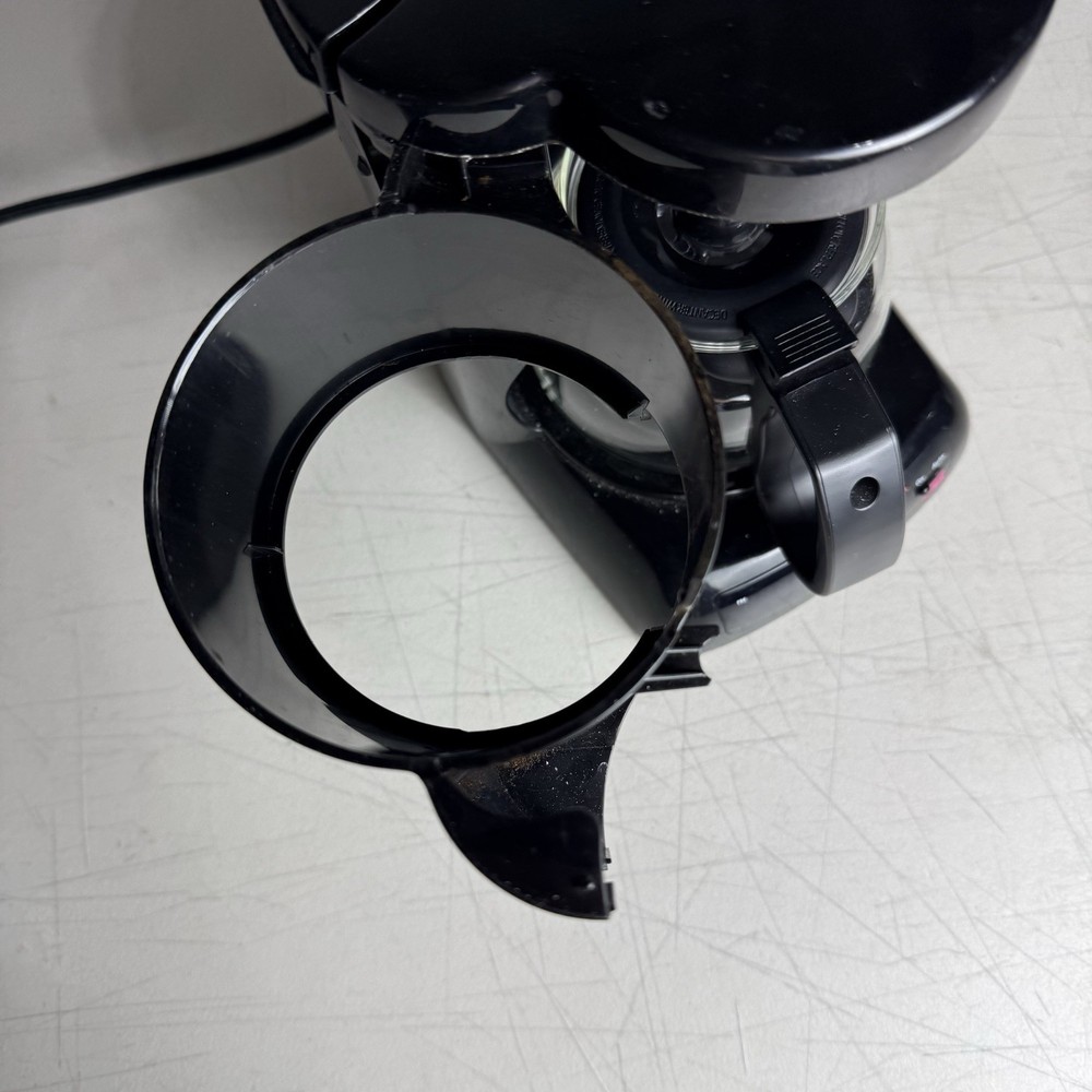 Mr Coffee/Sunbeam Programmable 4 Cup Drip Coffee Maker Brewer Model #NLX5 Black