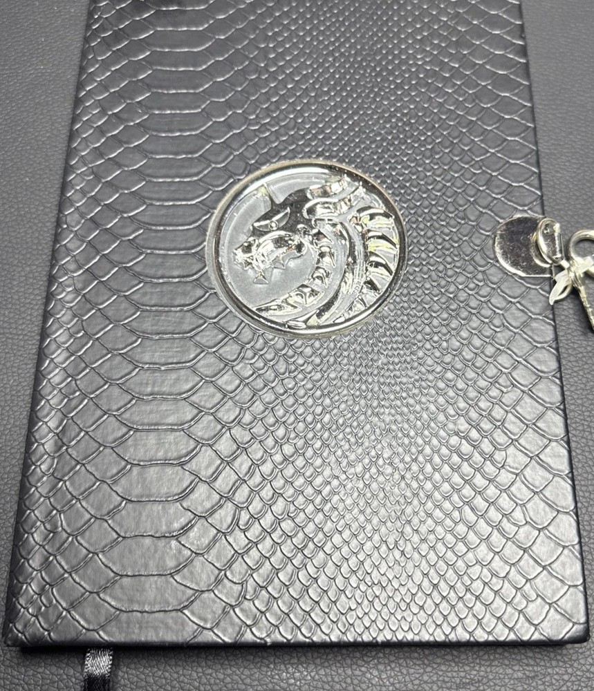 Boys Diary Mortal Kombat W/lock & Key Dragon