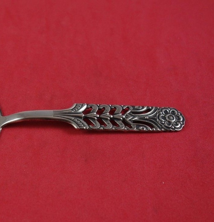 Floriform by David Andersen Norwegian Sterling Silver Petit Four Server FH AS