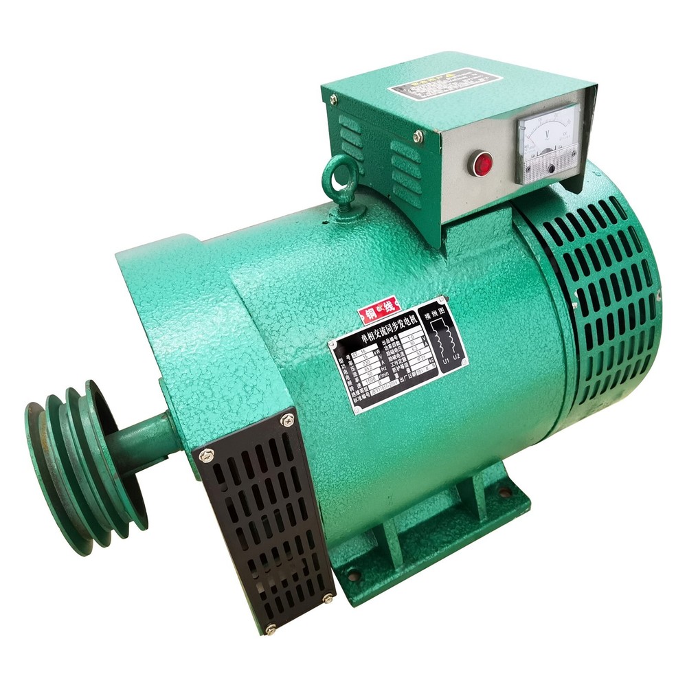 220V 1-Phase Driven Generator Brushed Generator Pure Copper Engine