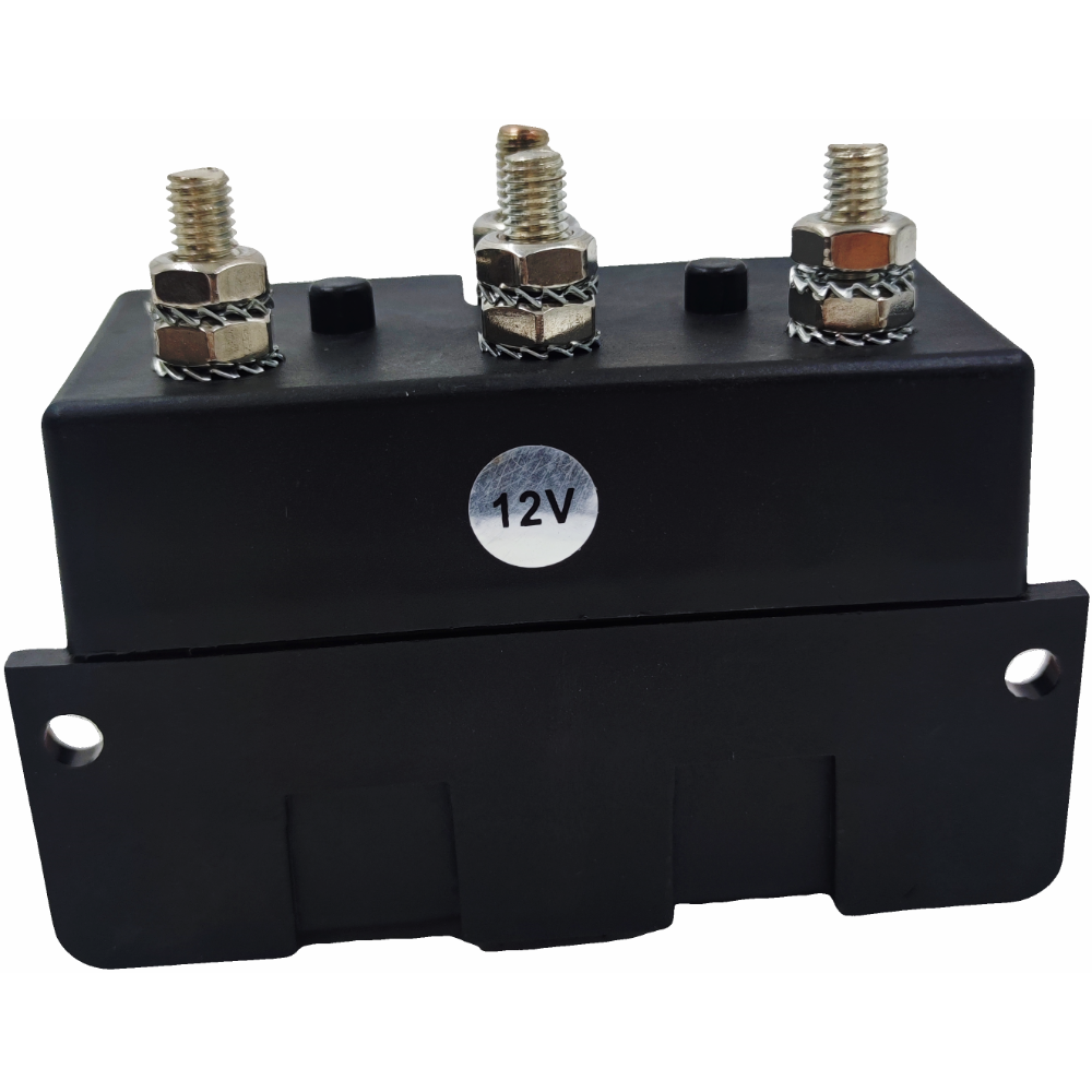 Anchor Windlass Reverse Solenoid Control Box for Marine Boat 12V 1500WMax 3 Wire