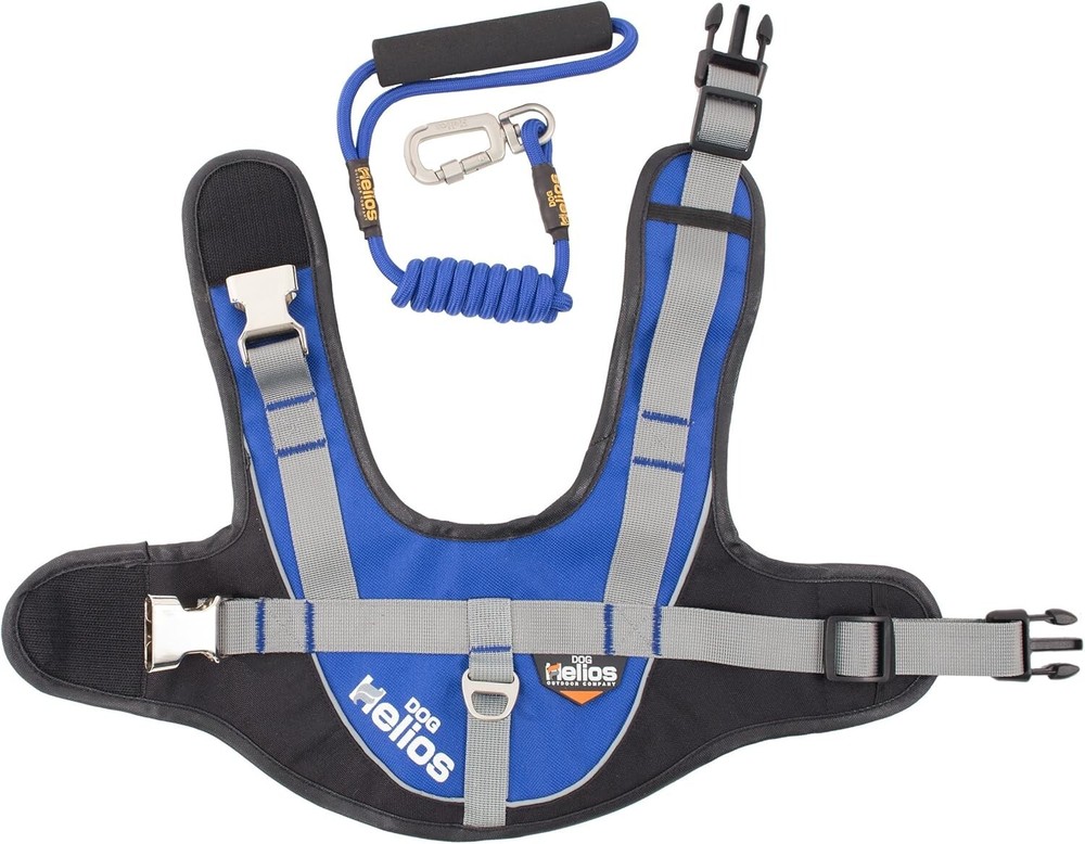 DOGHELIOS 'Bark-Mudder' Easy Tension 3M Reflective Endurance 2-in-1 Adjustable-E