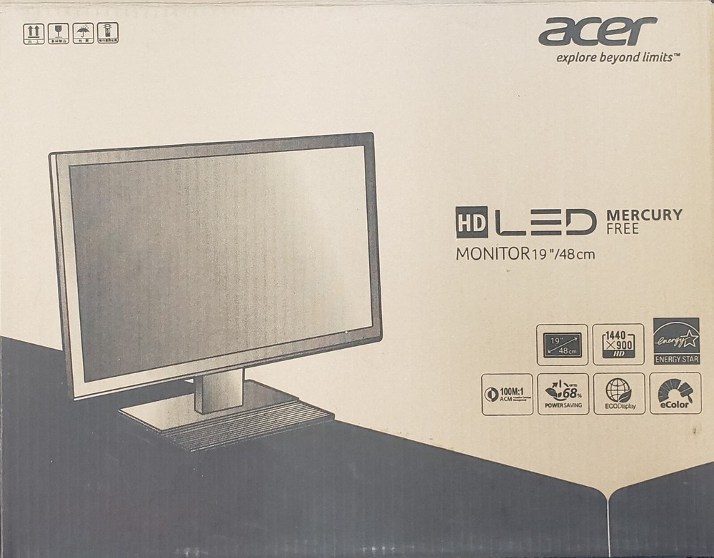 Acer V196WL LED LCD Monitor