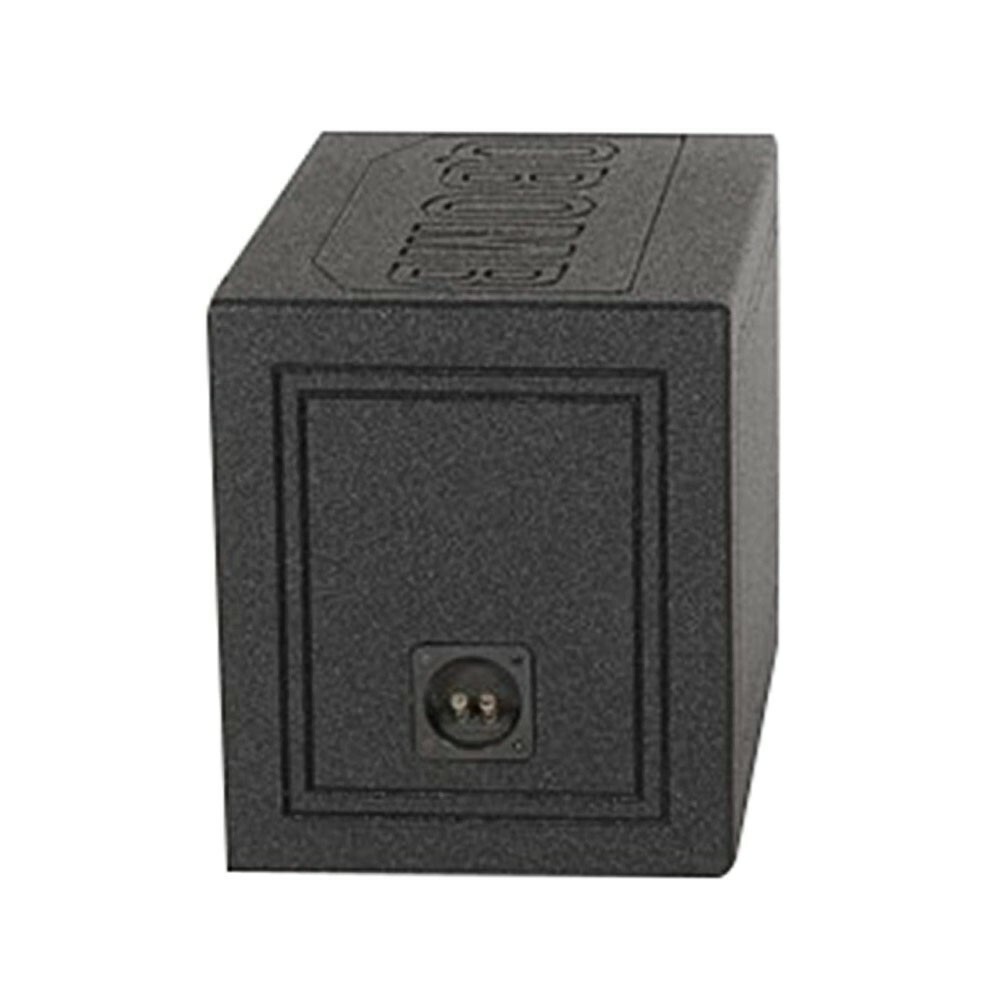 QPower QBOMB Single Hole 12" Triangle Ported Empty Subwoofer Enclosure Box