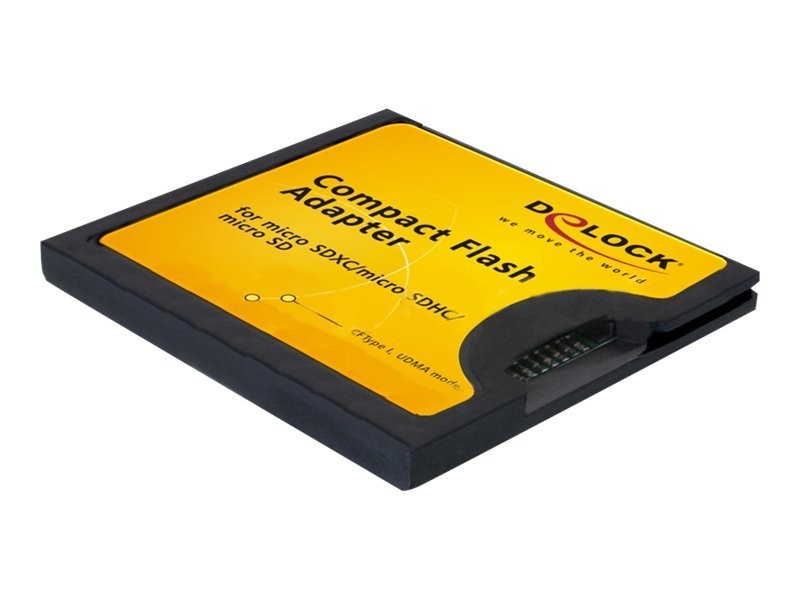 Delock 61795 CompactFlash 36.4mm 42.8mm 3.3mm Compact Flash Adapter Micro SD