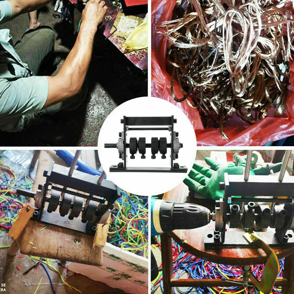 1-30mm Copper Wire Stripping Machine Cable Stripper Scrap Metal Recycle Tools