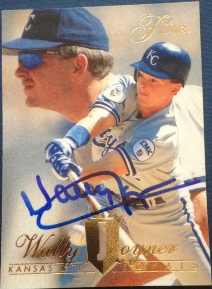 Wally Joyner Autographed 1994 Flair #60