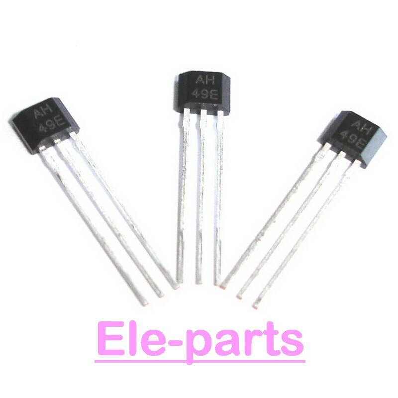 5 PCS AH49E TO-92S AH 49E Linear Hall Sensor IC Chip
