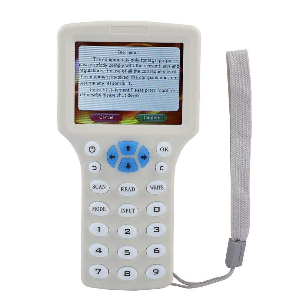 Bewinner 9 Frequency Handheld RFID Copier ID IC Reader Writer Duplicator Mult...