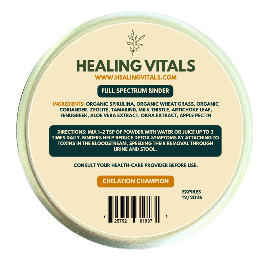 Chelation Champion™ – Heavy Metals and Microplastics Detox + Binder