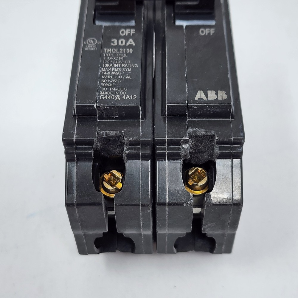 ABB 30A Double Pole Circuit Breaker THQL2130