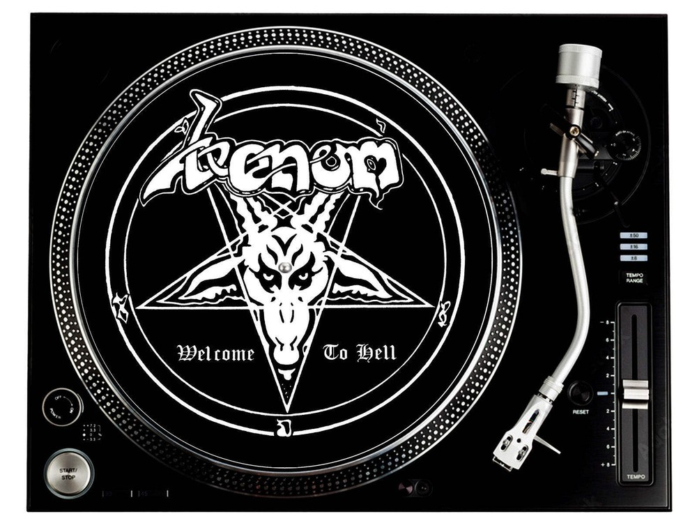 Venom Welcome To Hell Slipmat (White)