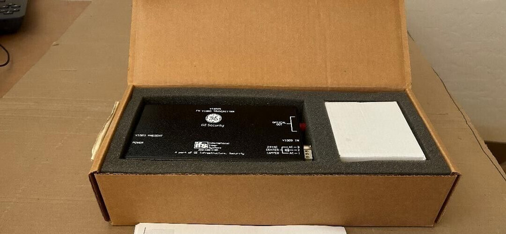 NEW GE VT4025 FM Video Transmitter 203-426-1180