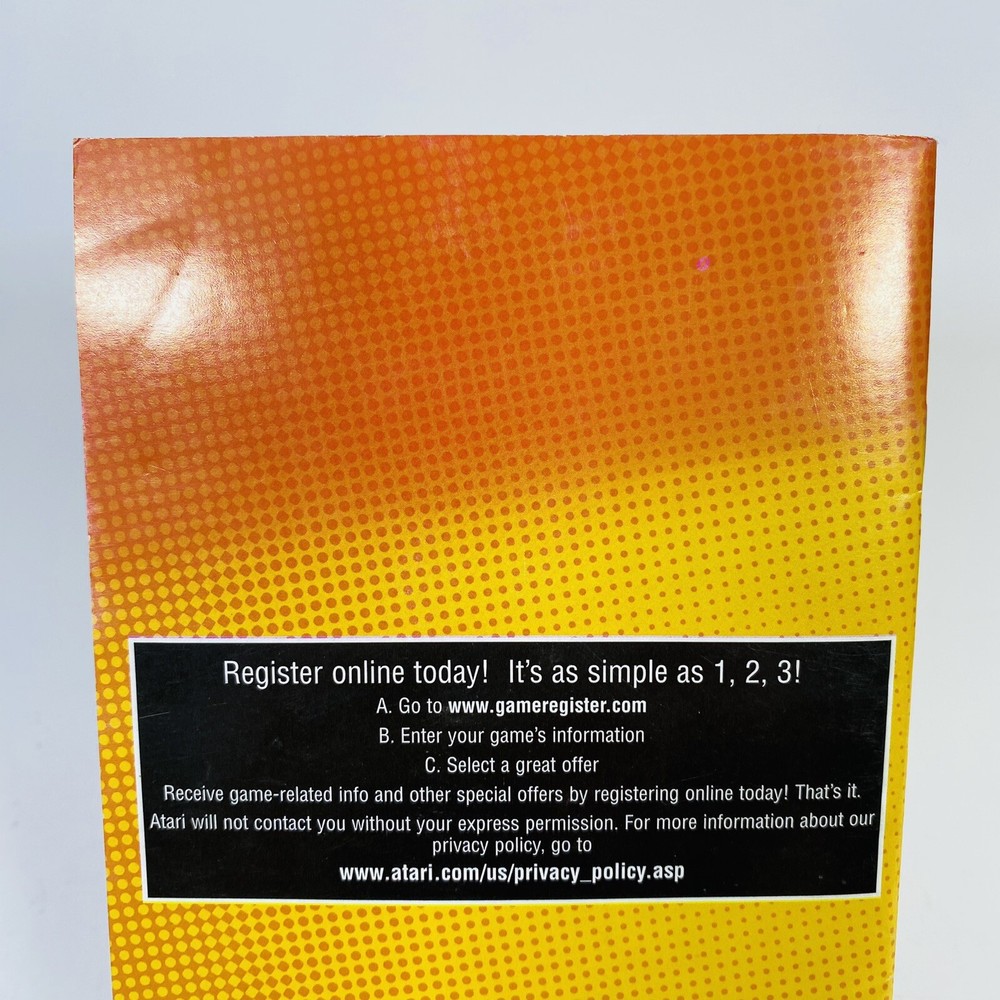 2004 Atari Flashback - Classic Game Console Instruction Manual Booklet - Vintage