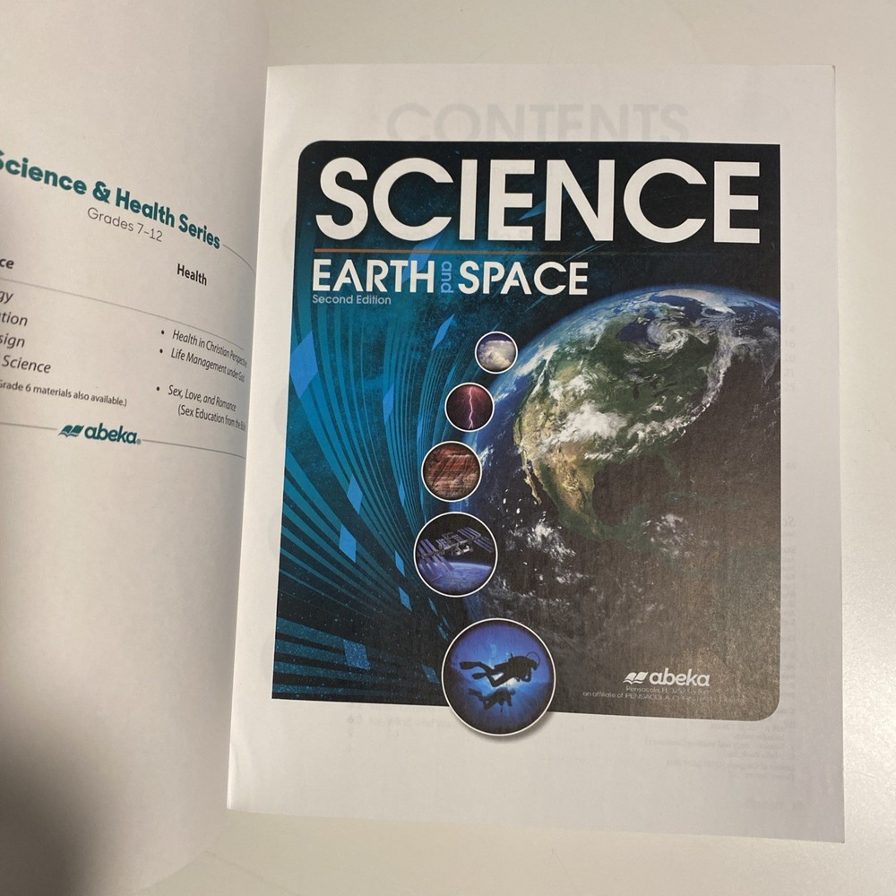 Abeka Science Earth And Space Textbook 2nd Edition