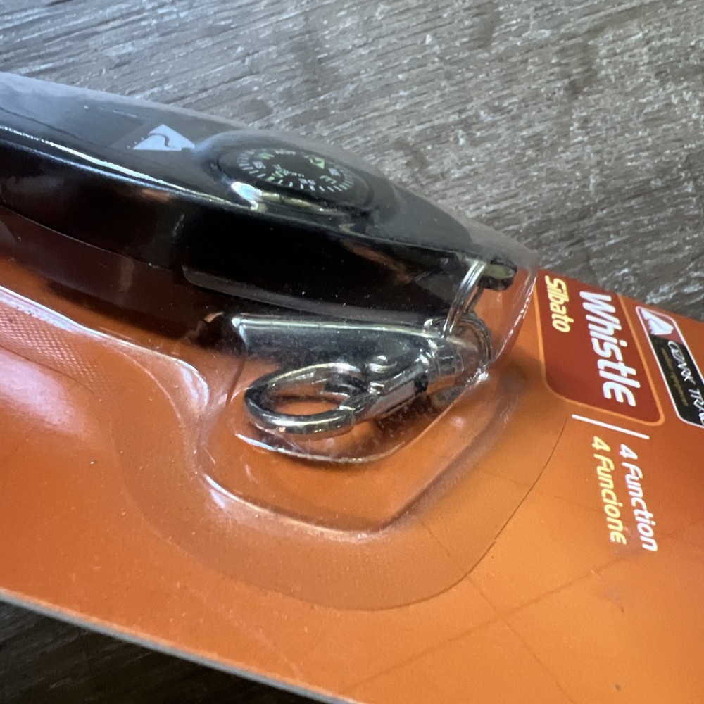 Ozark Trail 4 Function Whistle Compass Magnifier Thermometer Outdoor Equipment