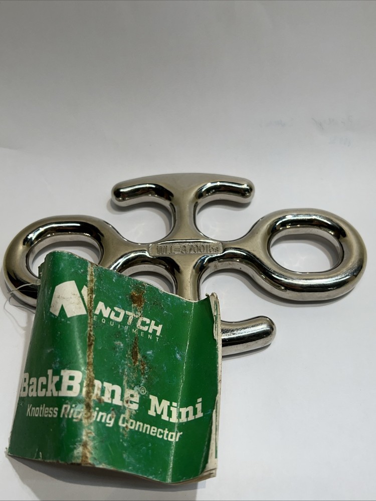 NOTCH Backbone Mini Knotless Rigging Connector