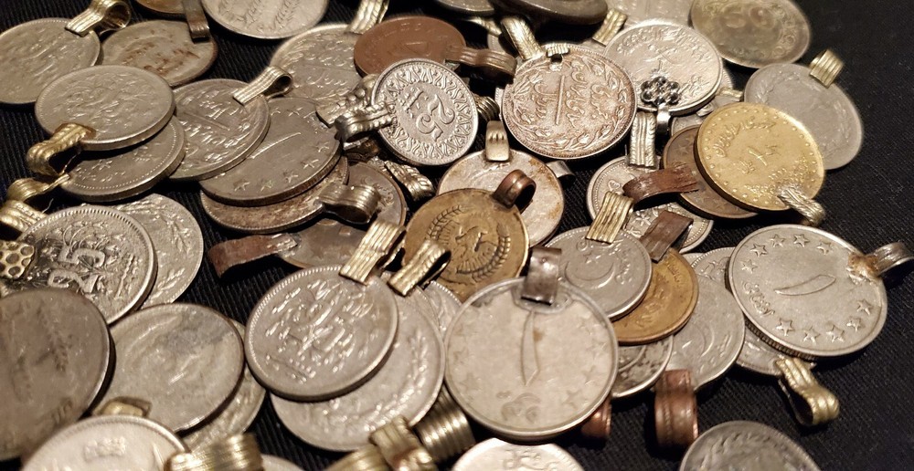 Vintage mixed coins