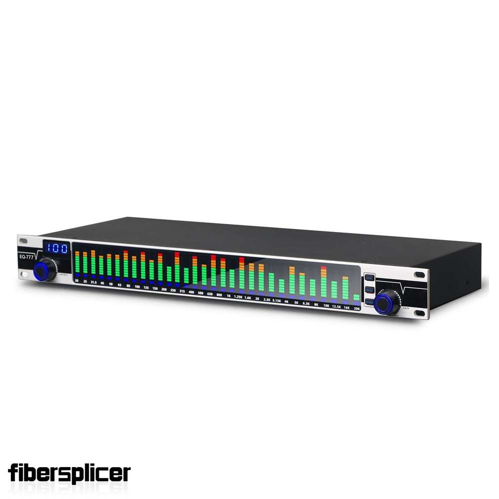 GAX-EQ777 Pro Electronic Digital Equalizer 31-band Graphic Stereo Equalizer