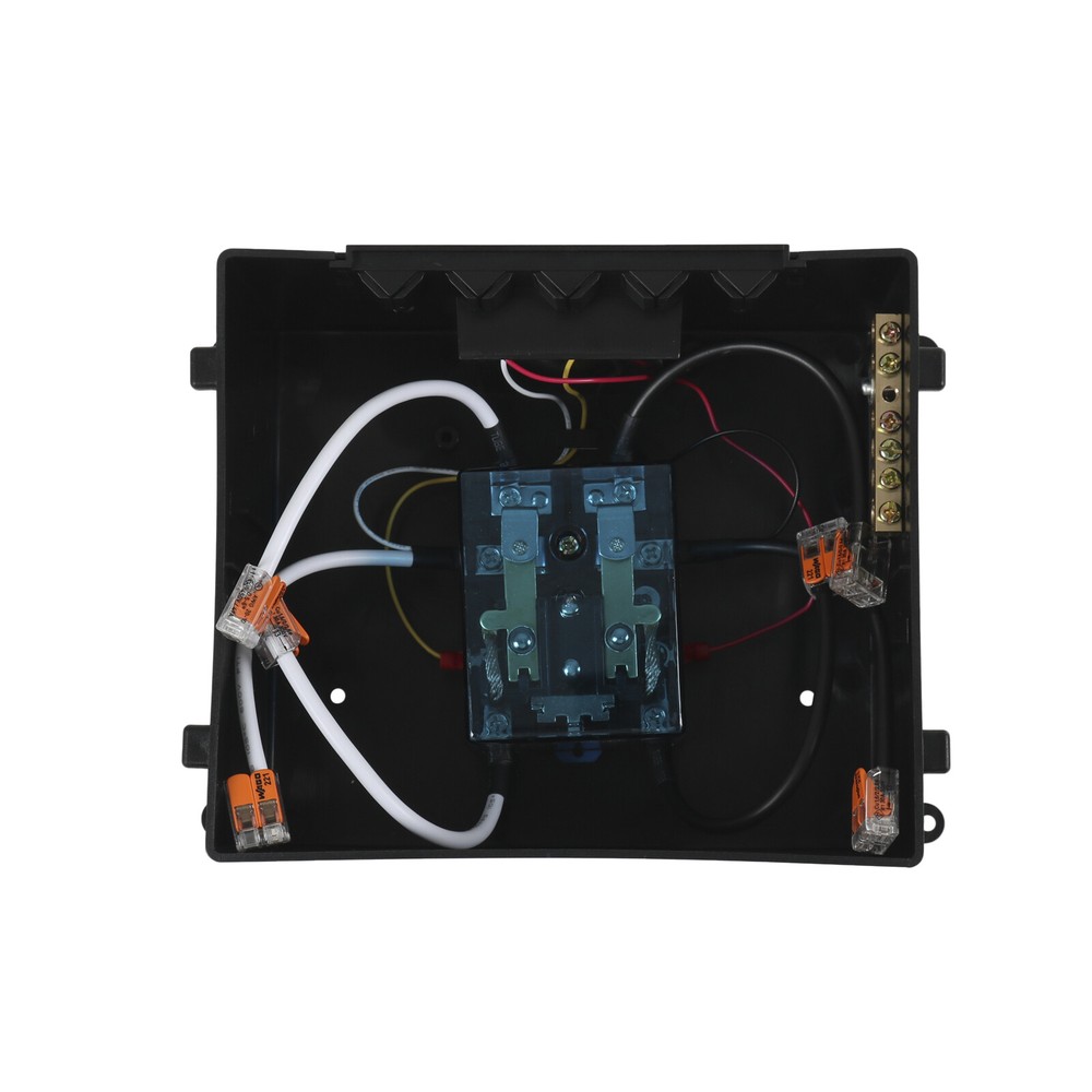 For Inverter TS-30 30 Amp Automatic Transfer Switch Black