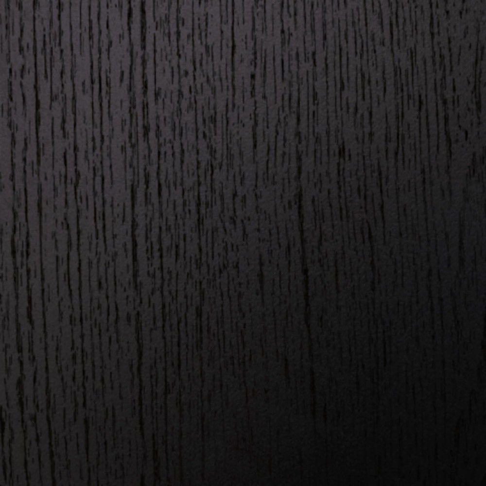 Bowery Hill Engineered Wood Contemporary Black King Panel Headboard