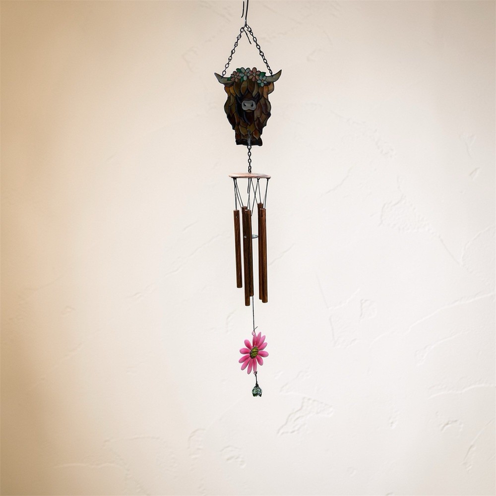 HIGHLAND COW WIND CHIME