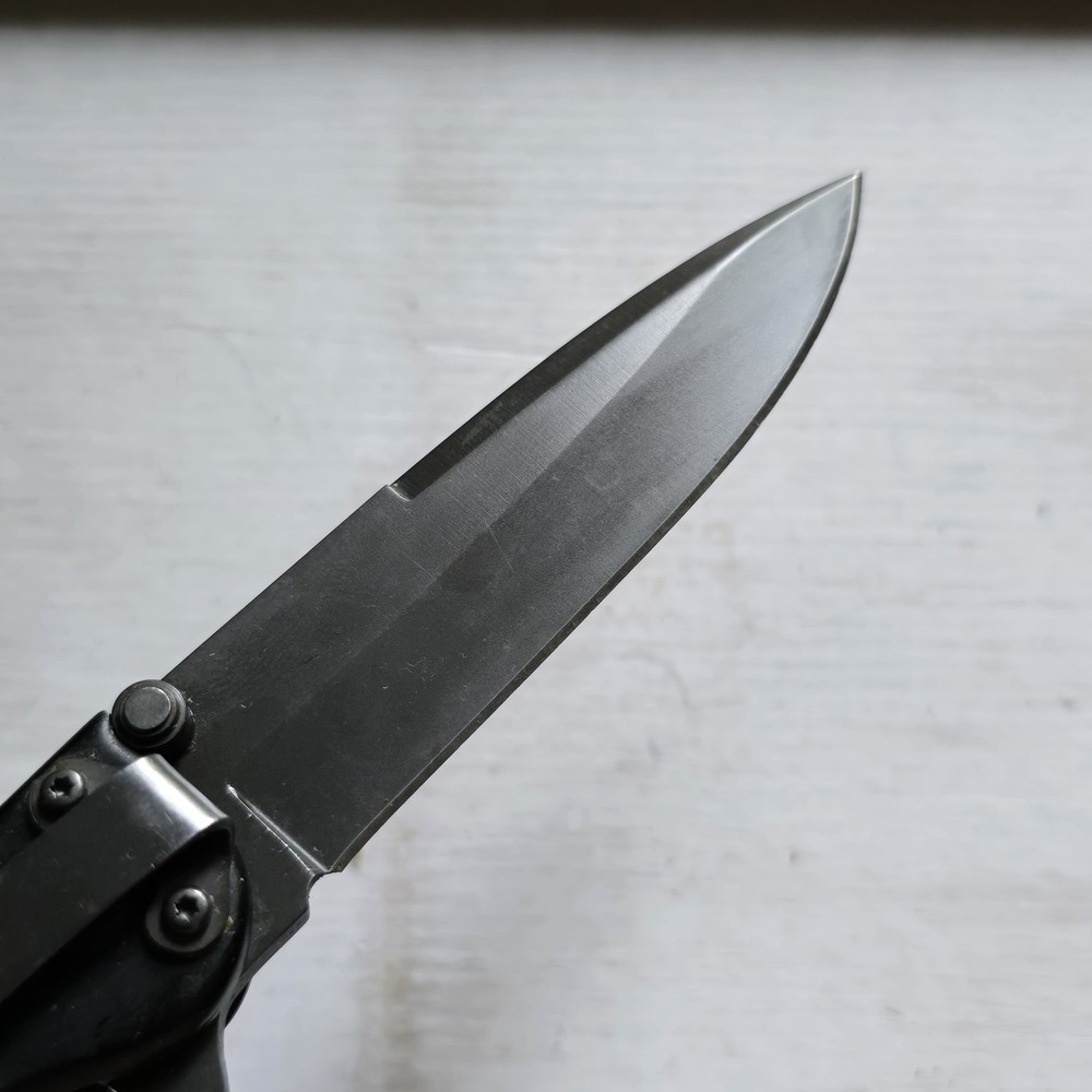 GERBER EVO LINER LOCK FLIPPER POCKET KNIFE 3.5" BLADE PLAIN EDGE BLADE