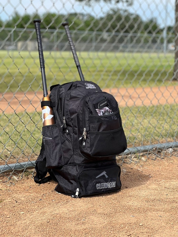 Tanel 360 Bat Pack Baseball/Softball Backpack Bag - Navy