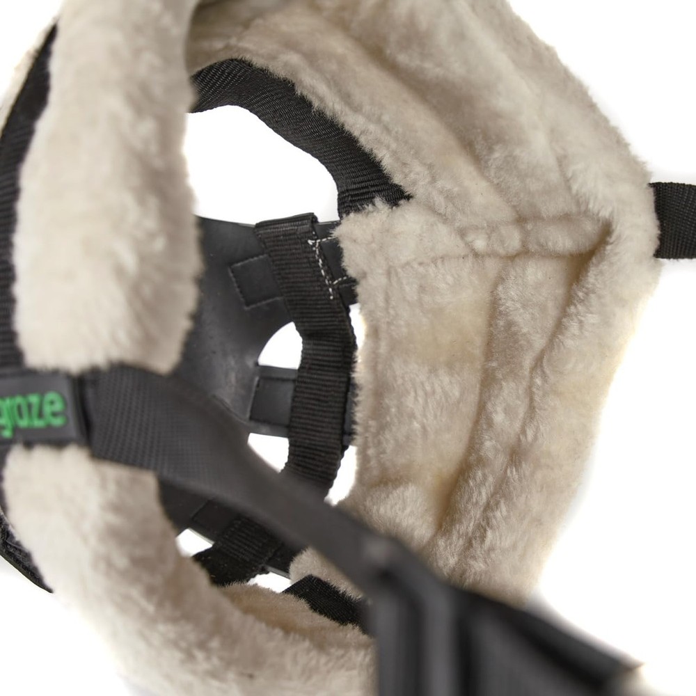 Shires FreeGraze Airflow Grazing Muzzle (Black, Full) Black