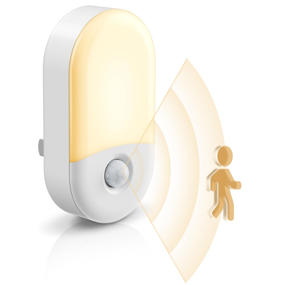 Motion Sensor Night Light, 2Pack, Motion Activated Night Light, Night Lights ...
