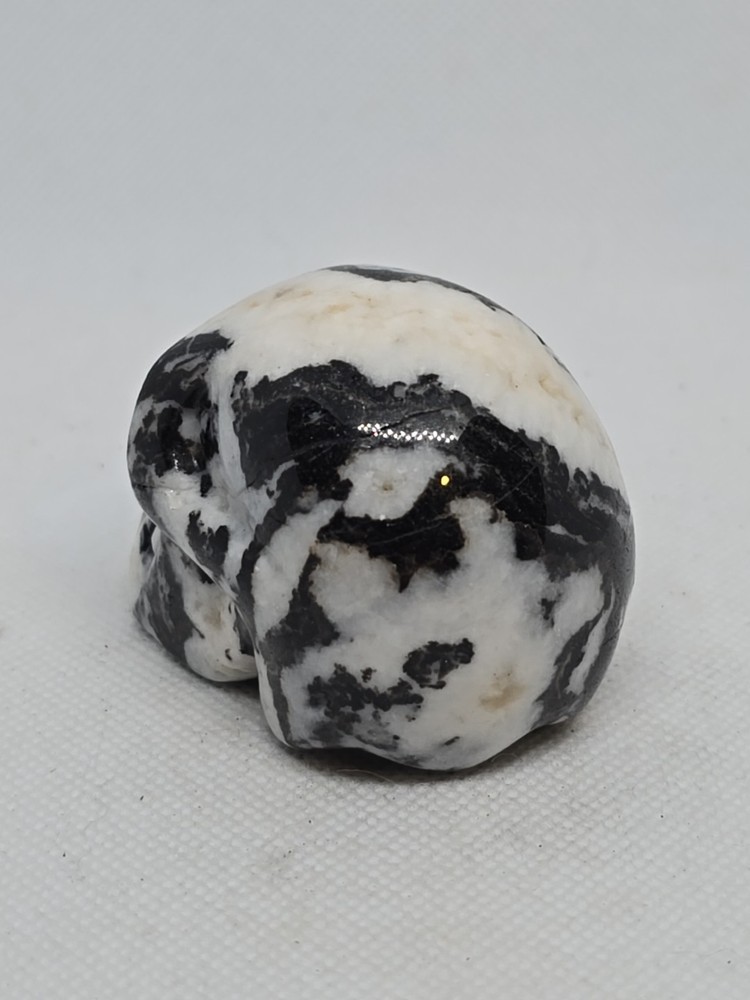 Hand Carved Moonstone Skull