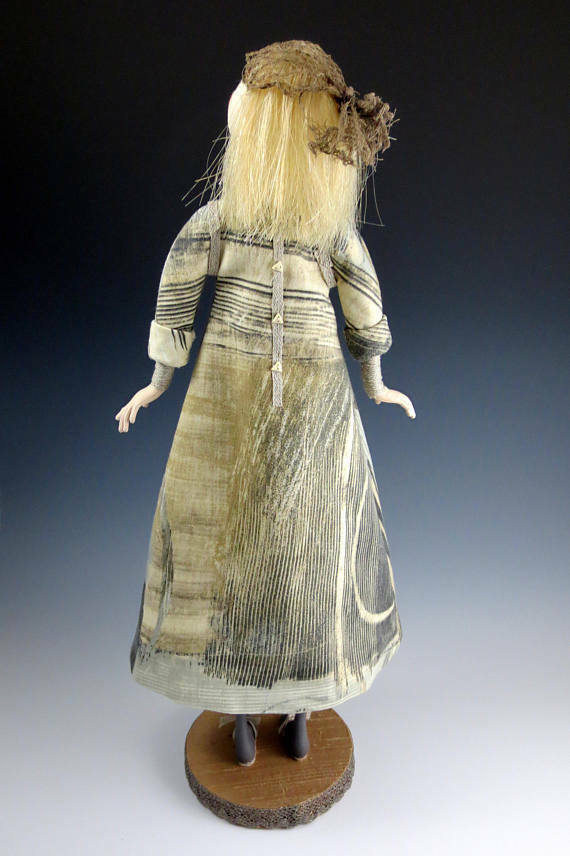 Cloth Art Doll Pattern Class Tutorial "Pocket Full of Miracles" by Cindee Moyer
