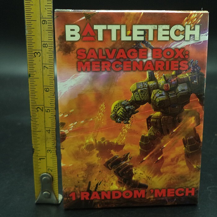Catalyst Game Labs BattleTech KICKSTARTER MECH SALVAGE BOX UNOPENED RANDOM