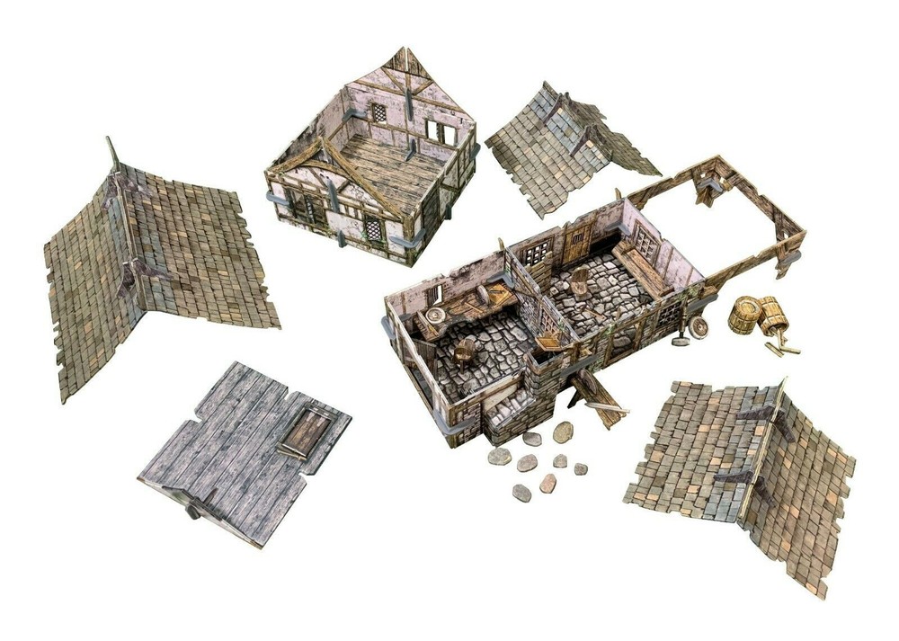 PRESALE Fantasy Terrain Blacksmith's Forge - D&D Warhammer Battle Systems THG