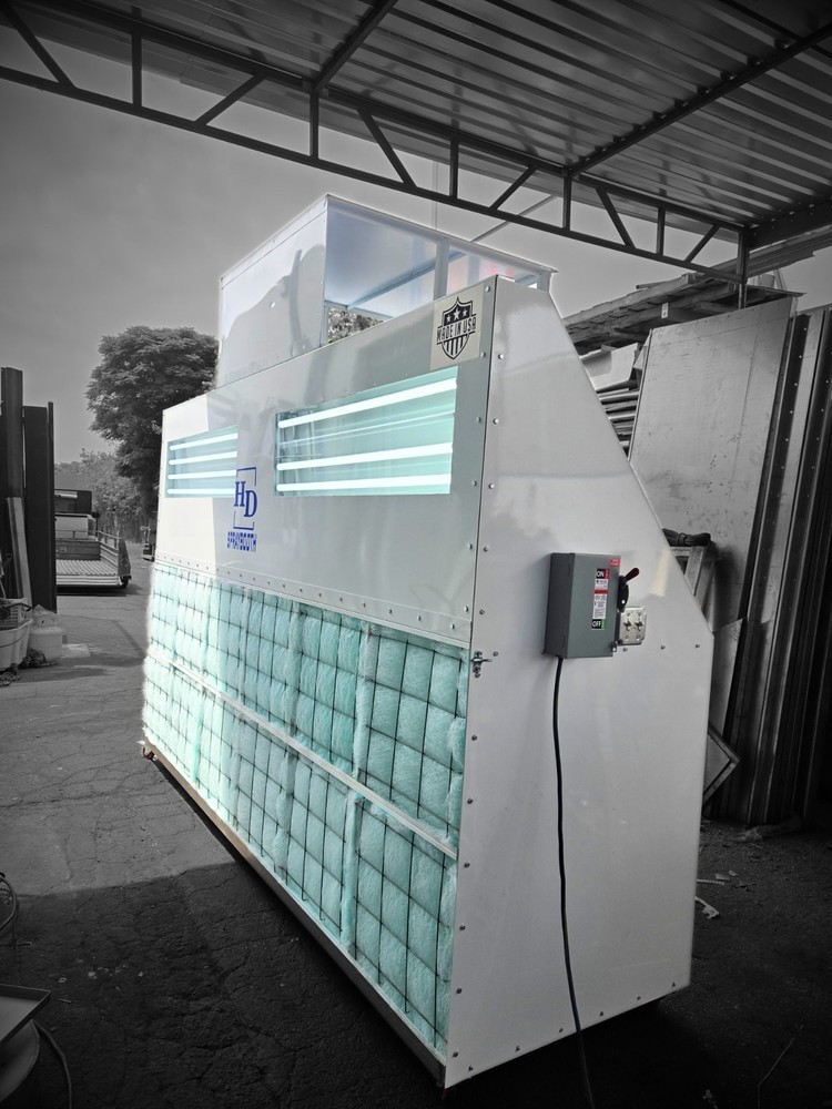 MOBILE PREP STATION - POWDER COATED BRIGHT WHITE/GALVANIZED