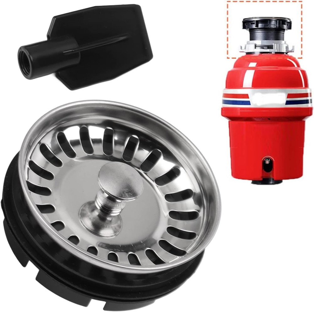 Garbage Disposer Strainer Pull Water Plug Food Waste Disposer Filter Grinder Shr