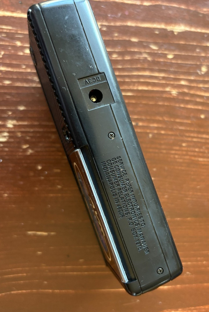 GE 3-5376B Handheld Microcassette Voice Recorder AVR